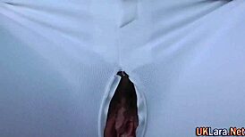 heeled brit lady gets a deep creampie