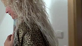 Blonde Curly Milf Craves Cock and Rides It Wildly