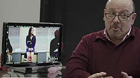 Religious student gets seduced by former pornstar during anti-porn filming