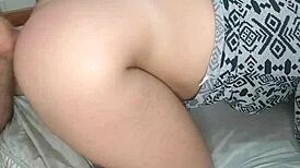 Intense Anal Spanking with Married Woman