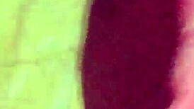 Just saw this sexy saree babe moaning hot during workout casting