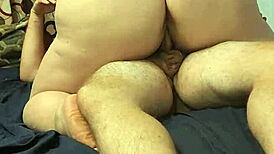 Feeling intense passion as BBW rides hard cock in POV hentai.