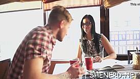 Fucking a Nerdy Mature Slut in Glasses