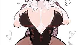 Diaporama hentai lapine elle dit, bondit en action