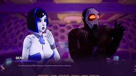 i got my dik sucked by a hot robot slut in space