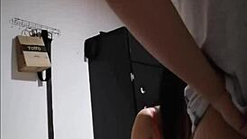 Colombian girlfriend returns for passionate homemade fucking