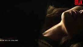 Amateurs bound in erotic bdsm bondage with cock