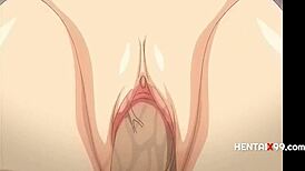 Anime cartoon with lesbian themes and conversions