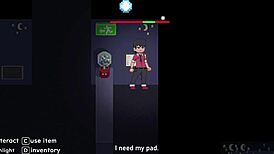 Running from hot animatronics in fuck nights.