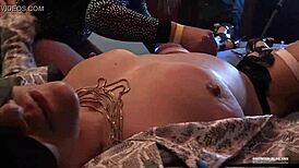 Hot Blonde Sucking Dick In Swingers Foursome