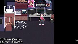 Running from hot animatronics in fuck nights.