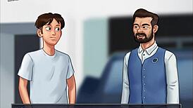 Летняя сага в эротическом мультик-приключении