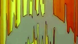 Anime Strapon Threesome Turns Into Wild Lesbian Action