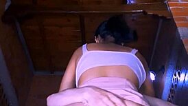 Sjenert Liten 18+ Latina Tenåring 18+ Blir Knullet Hardt av Læreren