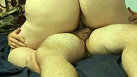 Feeling intense passion as BBW rides hard cock in POV hentai.