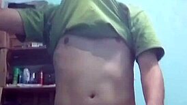 Couple films themselves fucking doggy style in thong and panties.