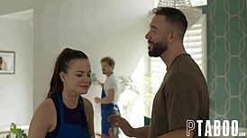 Alison Rey pounds petite ass in rich hardcore blowjob