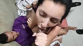 Safada gives to husband and Vivo guy