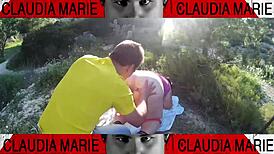 Fat European Woman Inserts Cookies Into Pussy For Gay Friend To Eat