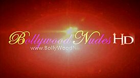 Indian dancer strips sensually