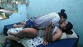 Enjoying Outdoor Sex With Friend's Prostitute On Beautiful Day