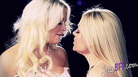 Lezzie Bff - Big Tits Lesbian Smoker Duo