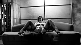 Bobbi Starr Masturbates In Corset And Stockings