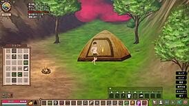 i'm playin mad island ep2, buildin cages to raise girls' affection and aim for wall butt survival