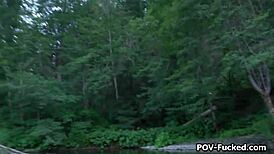 We met and FUCKED a stranger OUTDOOR