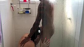 i let my best friend fuck my wife's ass first then i pound her loose in the bathroom with a young guy