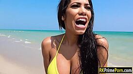 Big boobs latina shae evans outdoor blowjob