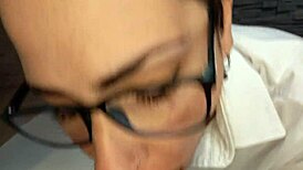 I gave the bestest blowjob to my asian milf wife ever!