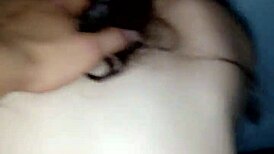 the woman gets so turned on watching my cock slide in and out of her juicy vagina