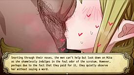 Lethargic angel bound in outdoor bondage and masturbates