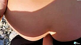 Public beach banging in paradise, can't believe we did this! 🌴