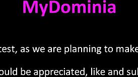 Hey, Ready for Femdom Facesitting Test with Mydominia?