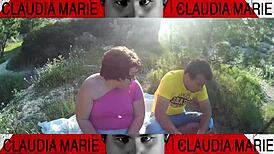 Fat European Woman Inserts Cookies Into Pussy For Gay Friend To Eat