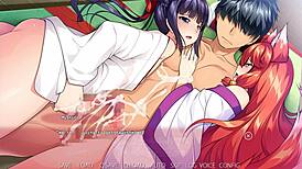 Trap Shrine Josou Jinjya Yui X Mishiro Sex Scene