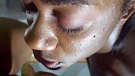 fernanda chocolatte gets bukakke facial after sexy latina ass play