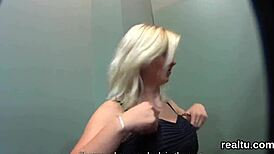 Gorgeous czech teen seduced in supermarket, poked in POV! 😏