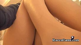 Cute exotic Asian girl shows off stunning blowjob skills