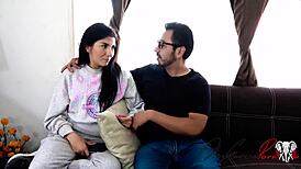 How to Convince Your Neighbor for Sex - Spanish Porno Guide. Watch This Hot Latina Submit!