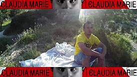 Fat European Woman Inserts Cookies Into Pussy For Gay Friend To Eat