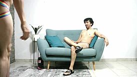 Watch the Intense Emotional Connection in This Bareback Gay Blowjob with Mexican Amateurs