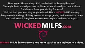 Why does the horny stepson bang his hot stepmom Natasha Starr while his jealous girlfriend watches?