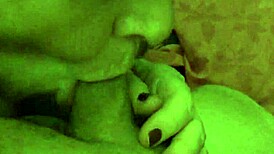 Granny Carmen rocks at closeup cock sucking in throwback POV