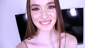 Hazel Moore really loves giving head, deepthroat and all