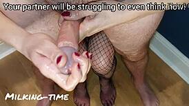 How to give awesome handjobs with milking?