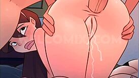 Check out the best cumshots in naughty home animation!