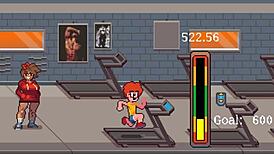 hey, that muscular gym girl in hentai loves sucking my cock after our workout